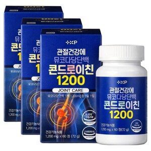 소연골우슬콘드로이친 관절엔 콘드로이친1200 허리통증 약 국전용, 3개, 60정