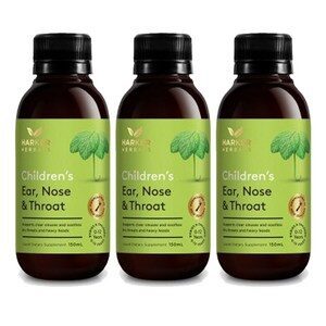 하커허벌즈 (HARKER HERBALS) 하커 허벌스 어린이 이어,노즈 & 스로트 150ml X 3개