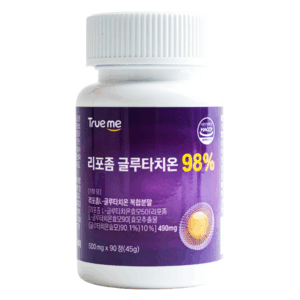 TRUEME 리포좀 글루타치온 98%, 1개, 90정
