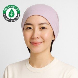 모모안 항암모자 오가닉순면100 수면 비니 국내생산 사계절 여성 남성