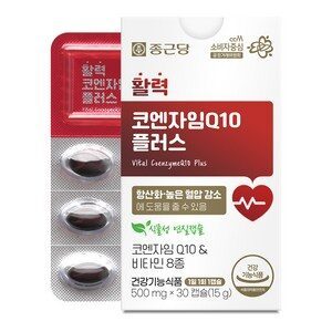 종근당 활력 코엔자임Q10 플러스 15g