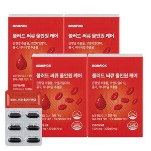 맘픽 블러드 써큐 올인원 혈압 혈당 혈행 콜레스테롤 케어