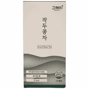 그래티 100% 국내산 작두콩차 스틱 액상 제로칼로리 차 건강음료 비염 기관지, 3박스, 12개입, 10mg