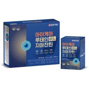 일양약품 아이케어 루테인지아잔틴 15g, 2개, 30정