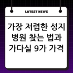 가장 저렴한 성지 병원 찾는 법과 가다실 9가 가격 디시 실시간 정보 정리 thumbnail