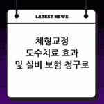 체형교정 도수치료 효과 및 실비 보험 청구로 비용 부담 줄이는 방법 thumbnail
