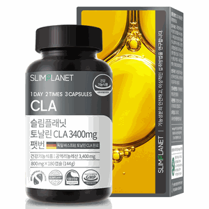 슬림플래닛 토날린CLA 3400mg 팻번, 180정, 1개