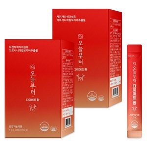 오늘부터 다이어트 환 차전자피 식이섬유 쾌변 30포 2개