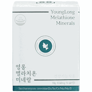 영롱 멜라치온 미네랄 3+1, 4개, 60정
