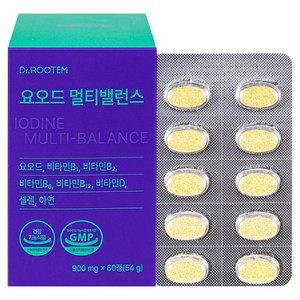 닥터루템 정품 요오드 멀티밸런스, 1개, 60정