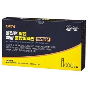 자연의품격 올인원 이뮨 액상 종합비타민 트리플샷, 7회분, 1개