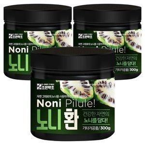 조은약초 프리미엄 노니환, 3개, 300g