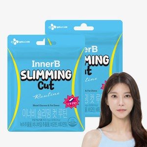 CJ 이너비 슬리밍 컷 루틴 혈당 다이어트 바나바잎, 녹차추출물, 비오틴, 30일분, 2개, 30정