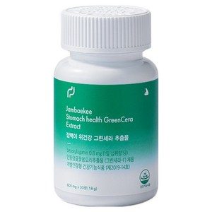잠백이 위건강 그린세라 추출물 18g