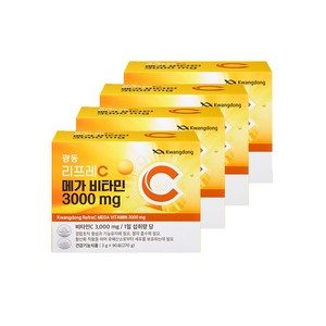 광동제약 리프레C 메가비타민 3000, 270g, 4개
