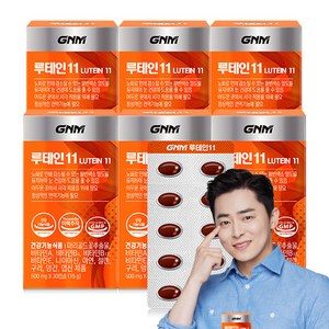 GNM자연의품격 루테인11, 30정, 6개