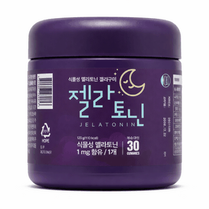 [젤라토닌] 식물성 멜라토닌 1mg 젤리 코스맥스제조