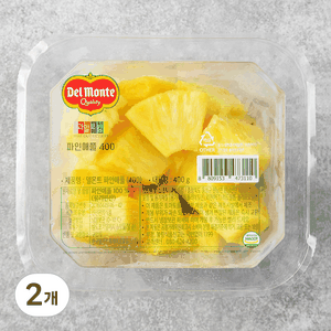 델몬트 파인애플, 400g, 2개
