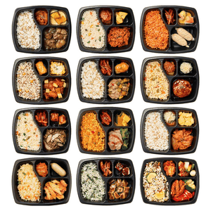 [체중조절용조제식품] 굿스푼 탄단지 일주일 단기 맛있는 관리 저당 체중조절 점심 식사대용 직장인 간편 다이어트 식단 도시락 12종,1세트,2555g, (냉동), 1.25kg