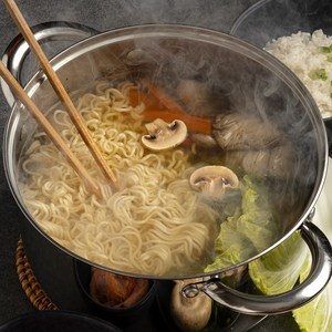 하남 맛집 캠핑 집들이 5분 원팩 매콤 칼칼 밥도둑 해장 안주 오징어 칼국수 980g 1-2인분, 1개, 980g