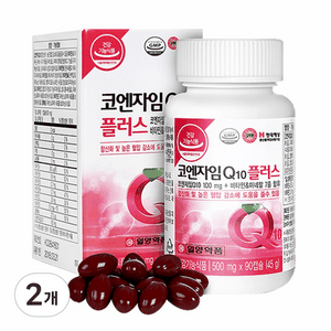 일양약품 코엔자임Q10 플러스 3개월분, 90정, 2개