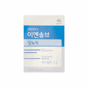 대상웰라이프 이엔솔브 화이바 위장관 완화 균형영양식 경관급식용 200ml x 30팩