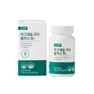 마그네슘 구매 1위 글루콘산 마그네슘 함유 마그 네슘 350 비 6 영양제, 1개, 90정