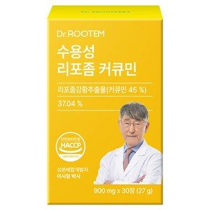닥터루템 정품 수용성 리포좀 커큐민 27g
