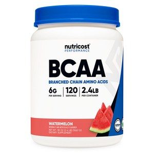 뉴트리코스트 BCAA 파우더 수박맛 120회분 1병, 1.089kg, 1개