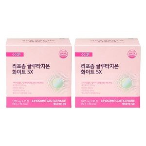흡수율 좋은 리포좀 글루타치온 화이트 5X 하루 1알 복용, 2박스, 30회분