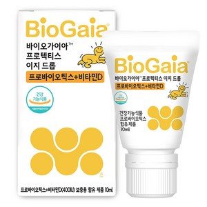 바이오가이아 프로텍티스 이지드롭 프로바이오틱스 + 비타민 D 영양제