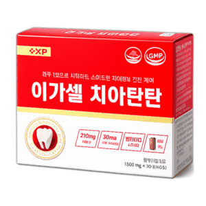 이가 탄탄 잇몸 인사 튼튼 부었을때 칼슘 영양제, 1개, 30정