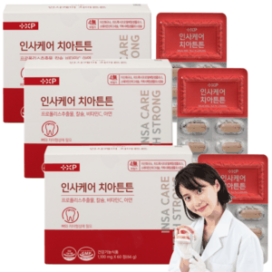 치아 건강 이가탄탄하게 잇몸 칼슘 영양제 약 사 추천, 2개, 30정