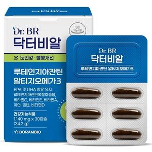 닥터비알 루테인지아잔틴 알티지 오메가3 34.2g