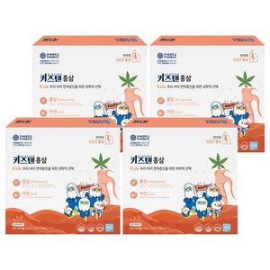 키즈텐 홍삼, 600g, 4개