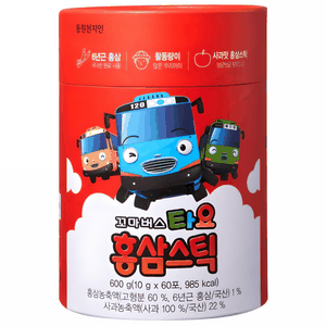 천지인 꼬마버스 타요 홍삼스틱