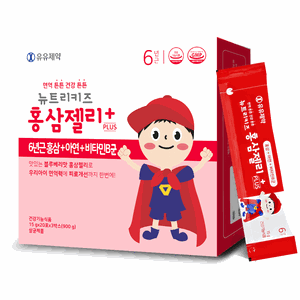 유유제약 뉴트리키즈 홍삼젤리 어린이 영양제