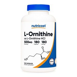 뉴트리코스트 L-오르니틴 500mg 180캡슐 1병, 1개, 180정