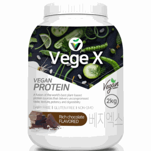 유당제로 비건 베지엑스 프로틴 2kg 식물성단백질보충제, 2kg, 1개