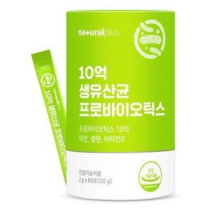 내츄럴플러스 10억 생유산균 프로바이오틱스, 120g, 1개
