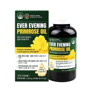 에버 감마리놀렌산 달맞이꽃종자유, 365정, 1개