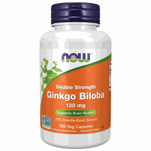 나우푸드 징코 빌로바 120mg 베지 캡슐, 1개, 100개입, 120mg