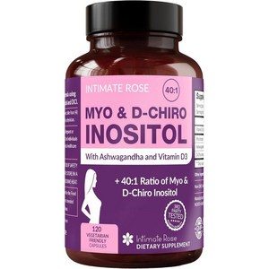인티메이트로즈 미오 디카이로 이노시톨 아슈와간다 비타민D3 함유 베지캡슐 120정