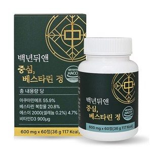 백년뒤앤 중심 베스타린 BPPV 60정, 1개
