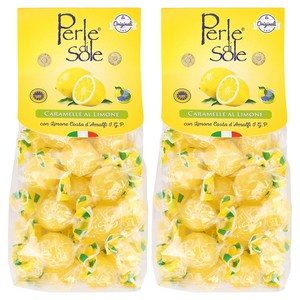 페를레디솔레 레몬맛 캔디, 200g, 2개