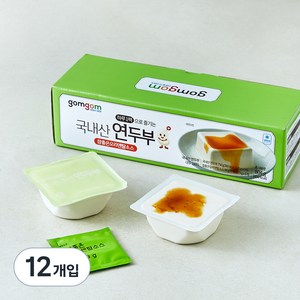 곰곰 하루1팩 국산콩 연두부+오리엔탈소스