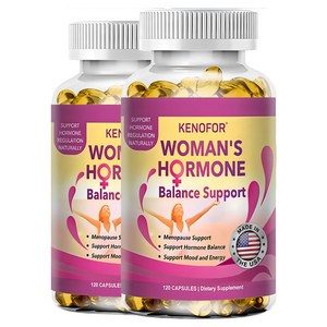 여성 갱년기 지원보충제 - 피로, 복부팽만, 조열, 정서변동 완화 - PMS, PMDD, PCOS 지원, 1개, 120정