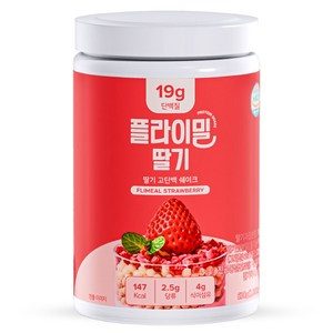 플라이밀 딸기 고단백 쉐이크, 630g, 1개