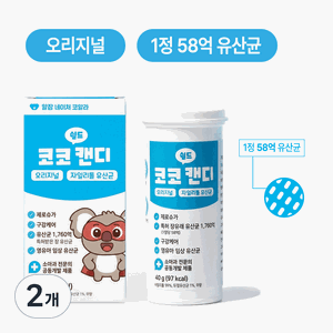 코 유산균 코코쉴드 오리지날 장 구강유산균 코알라캔디