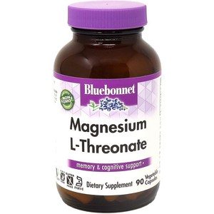 Bluebonnet 블루보넷 Nutrition 마그네슘 L-Threonate 90 캡슐 30 회분